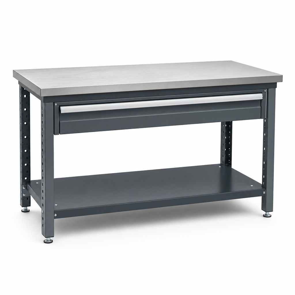 Heavy Duty MPX Top Workbench with Drawer 910 x 1500 x 600mm
