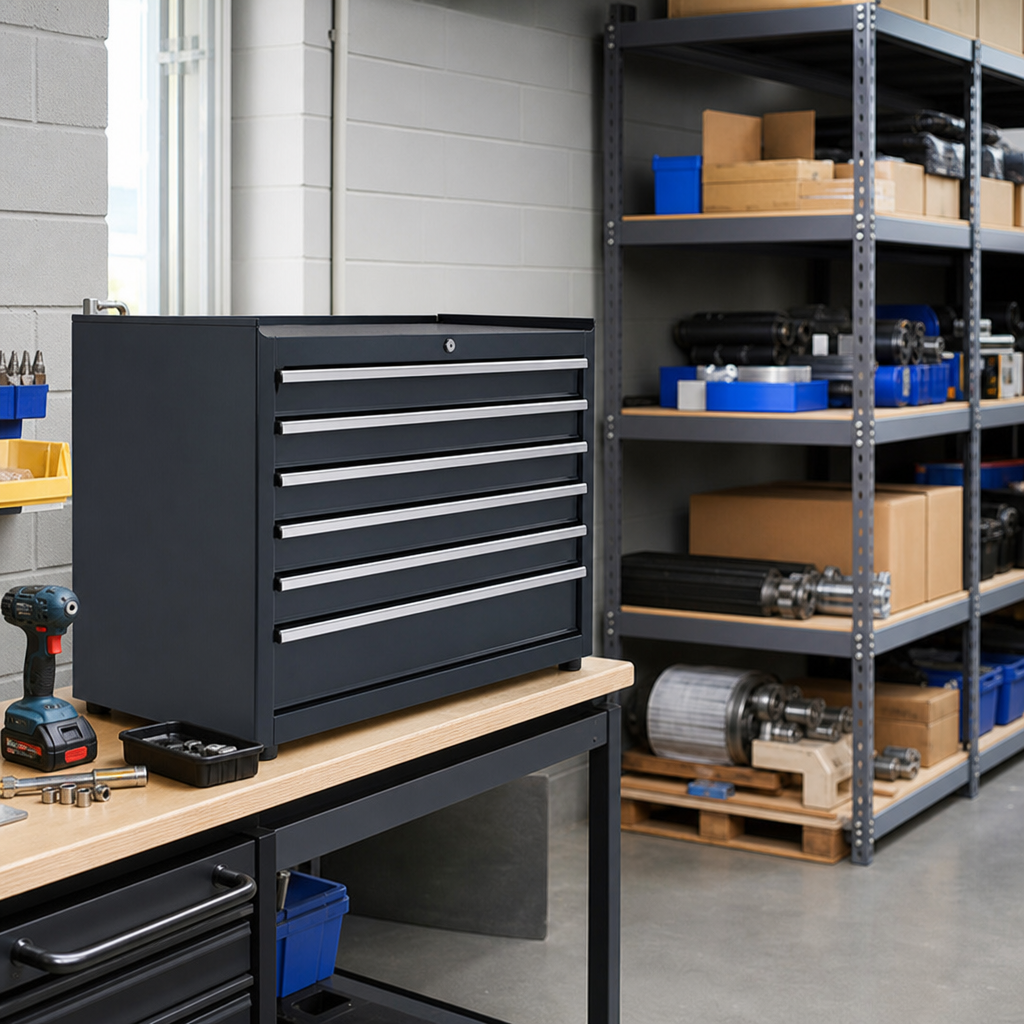 Heavy Duty Multi Drawer Tool Storage Cabinet 1000x650x750mm