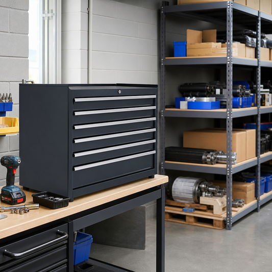 Heavy Duty Multi Drawer Tool Storage Cabinet 1000x650x750mm