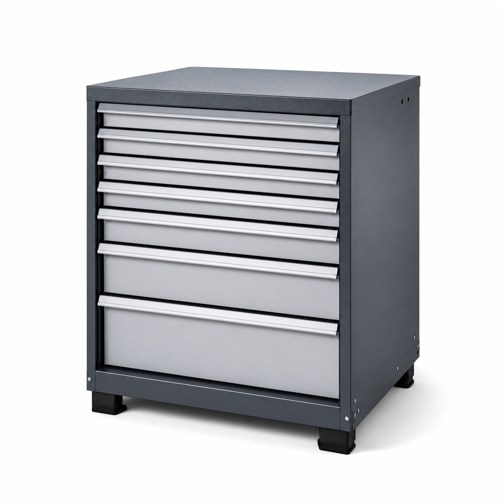 Heavy Duty Multi Drawer Tool Storage Cabinet 600x800x525mm