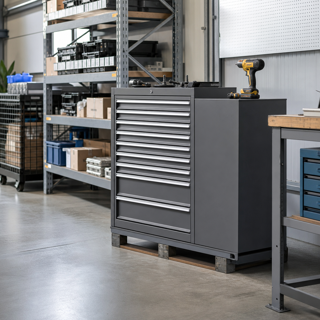 Heavy Duty Multi Drawer Tool Storage Cabinet 800x1300x650mm
