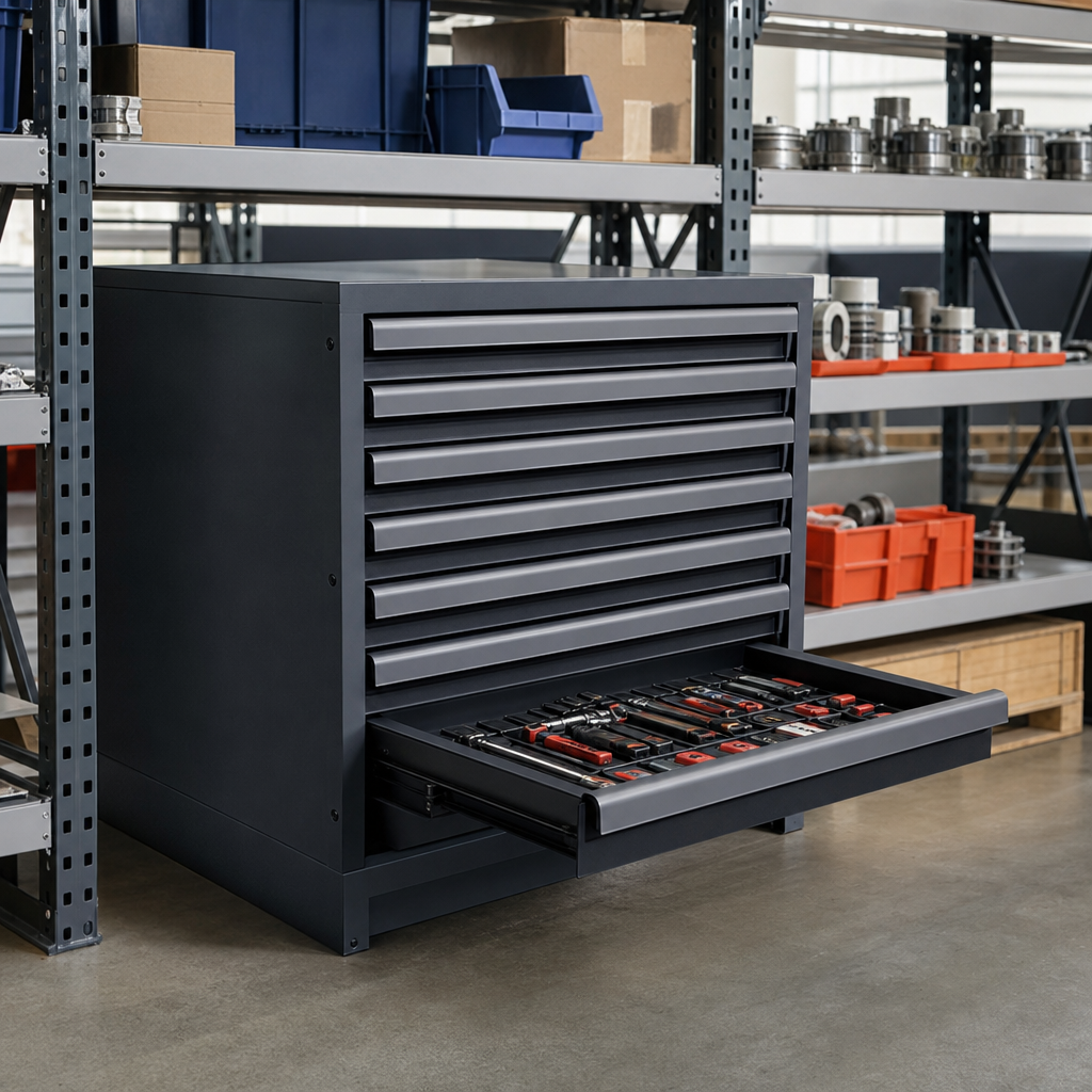 Heavy Duty Multi Drawer Tool Storage Cabinet 900x1050x650mm
