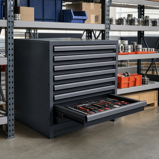Heavy Duty Multi Drawer Tool Storage Cabinet 900x1050x650mm