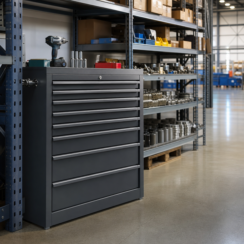 Heavy Duty Multi Drawer Tool Storage Cabinet 900x1300x650mm