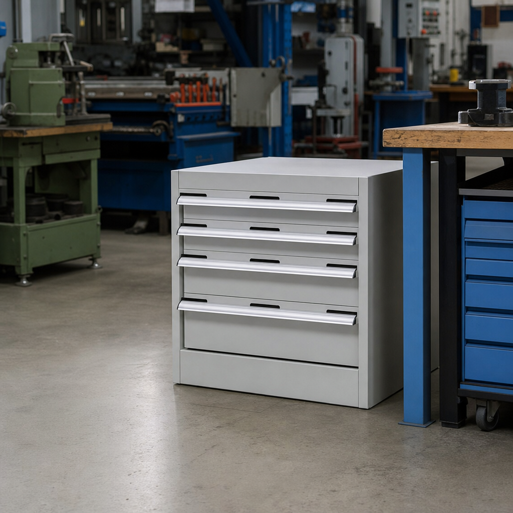 Heavy Duty Multi Drawer Tool Storage Cabinets 600x650x750mm