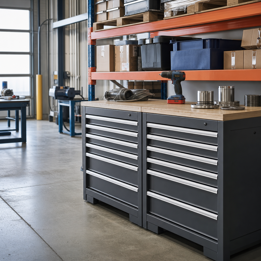 Heavy Duty Multi-Drawer Tool Storage Cabinets 600x800x650mm