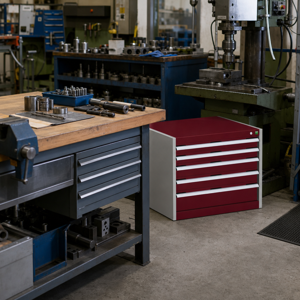 Heavy Duty Multi-Drawer Tool Storage Cabinets 600x800x650mm