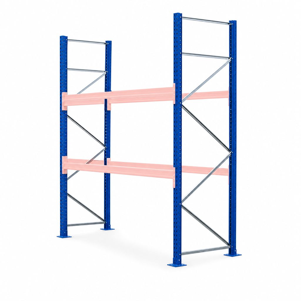 Heavy Duty Pallet Racking Upright Frames up to 8m