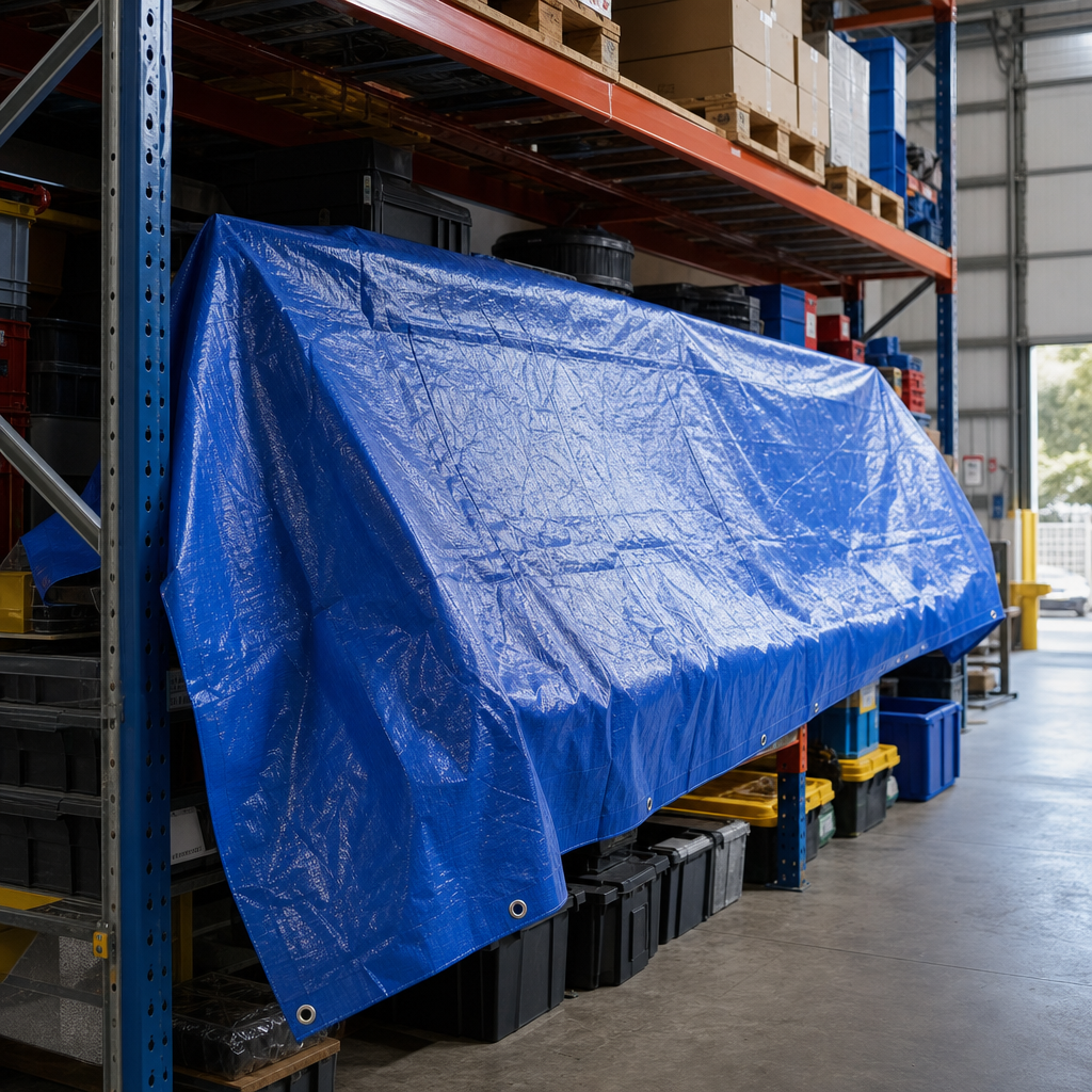 Heavy Duty Polyethylene Tarpaulins for Outdoor Waterproof Covering