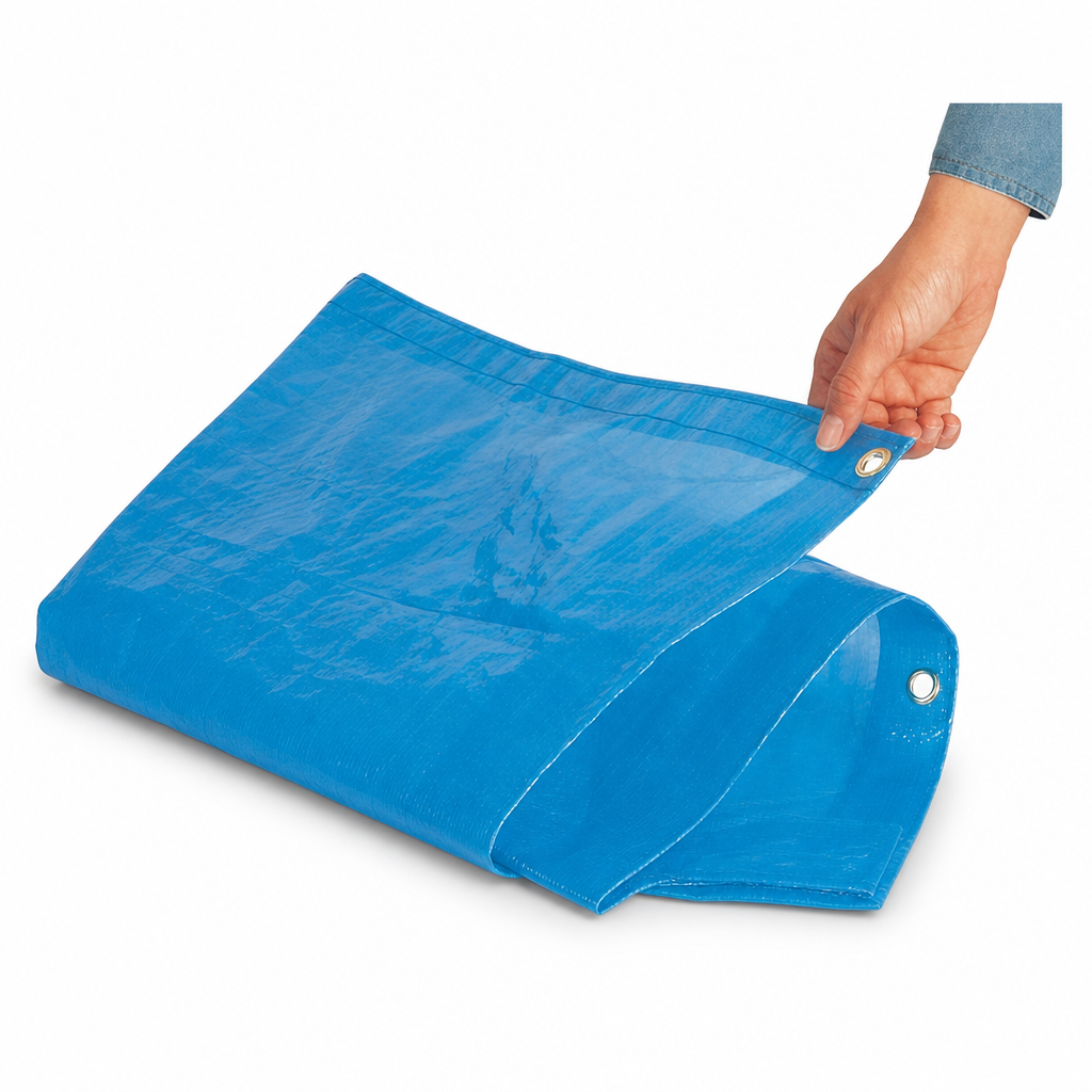 Heavy Duty Polyethylene Tarpaulins for Outdoor Waterproof Covering