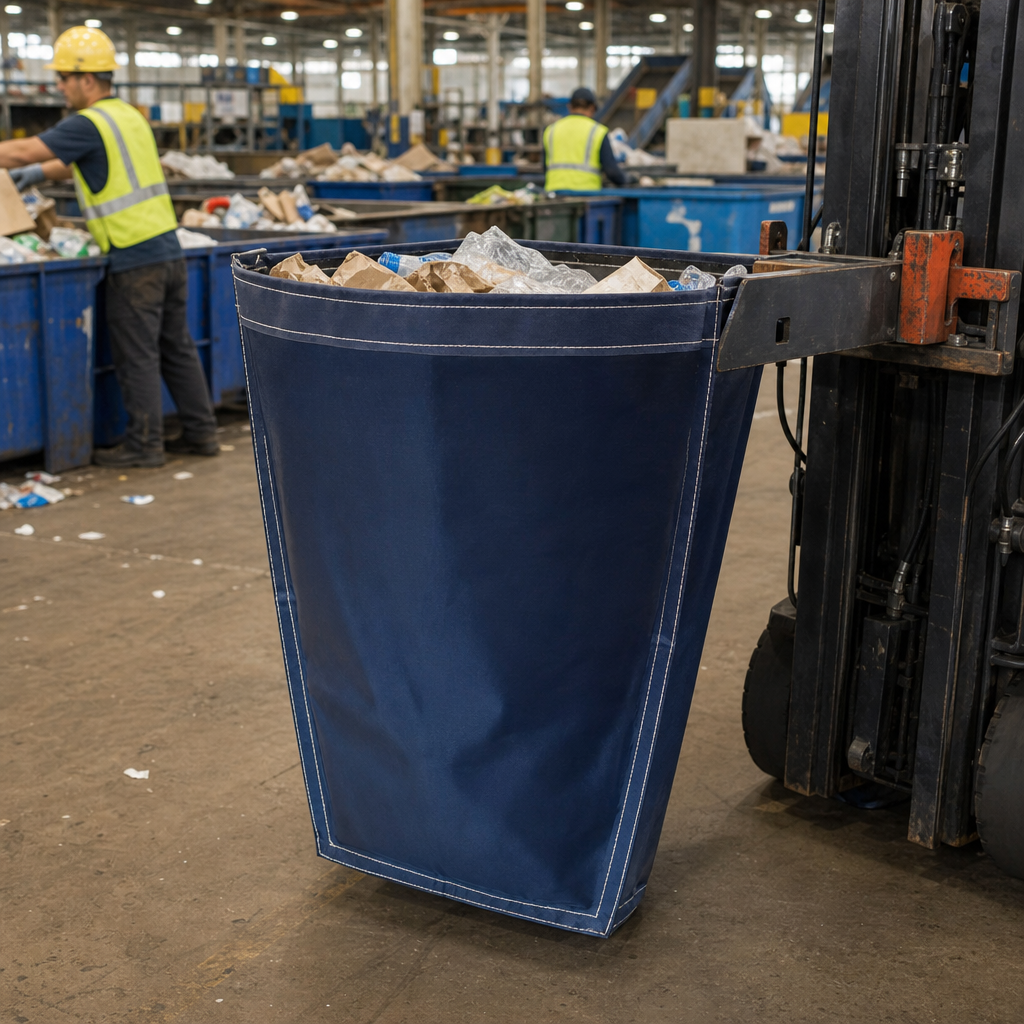 Heavy Duty Recycling Bag for Forklift and Pallet Trucks