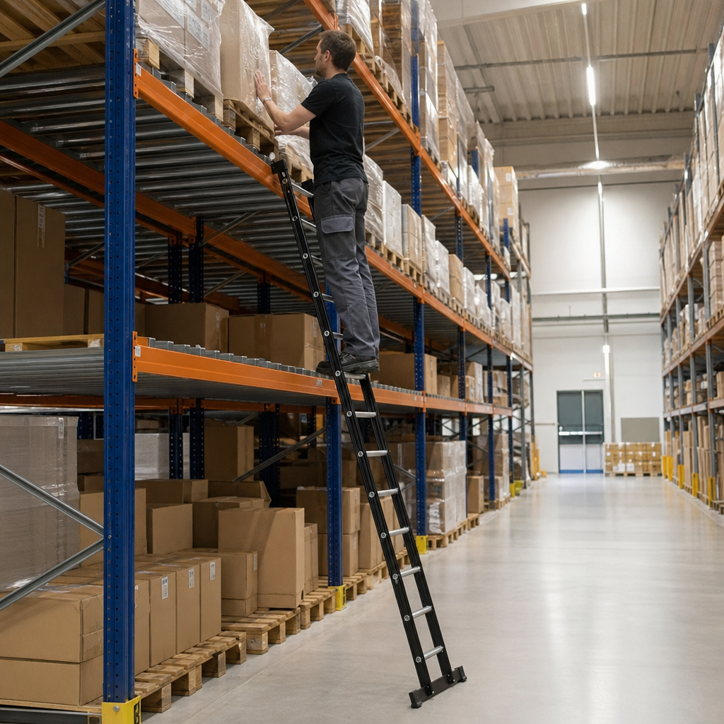 Heavy Duty Single Sided Step Ladder