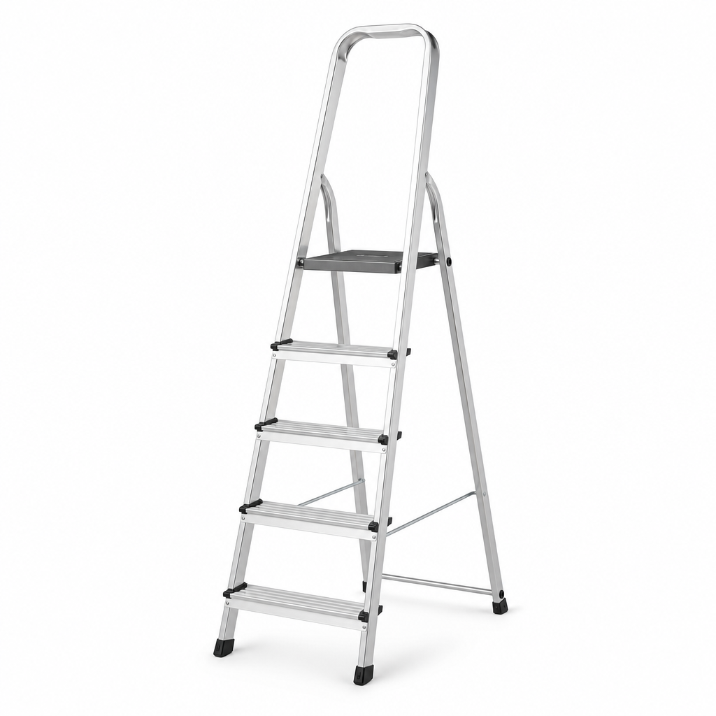 Heavy Duty Single Sided Step Ladder