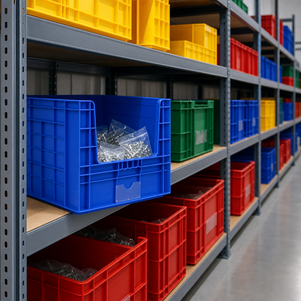 Heavy Duty Stacking Storage Containers
