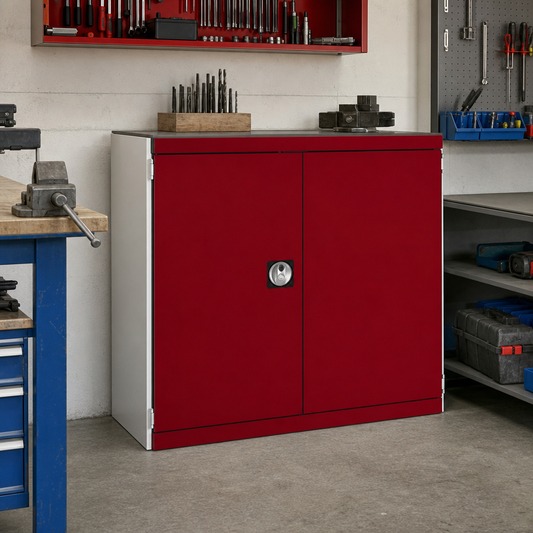 Heavy Duty Steel Cabinet with Perforated Doors