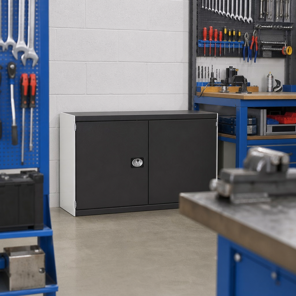 Heavy Duty Steel Cabinet with Perforated Double Doors