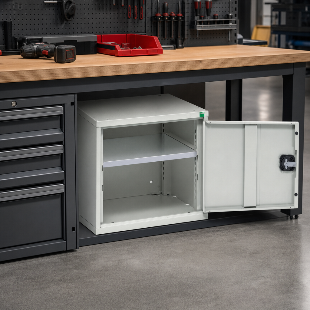 Heavy Duty Steel Cupboard 450x525x550mm