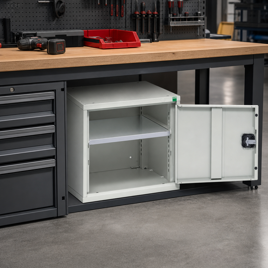Heavy Duty Steel Cupboard 450x525x550mm