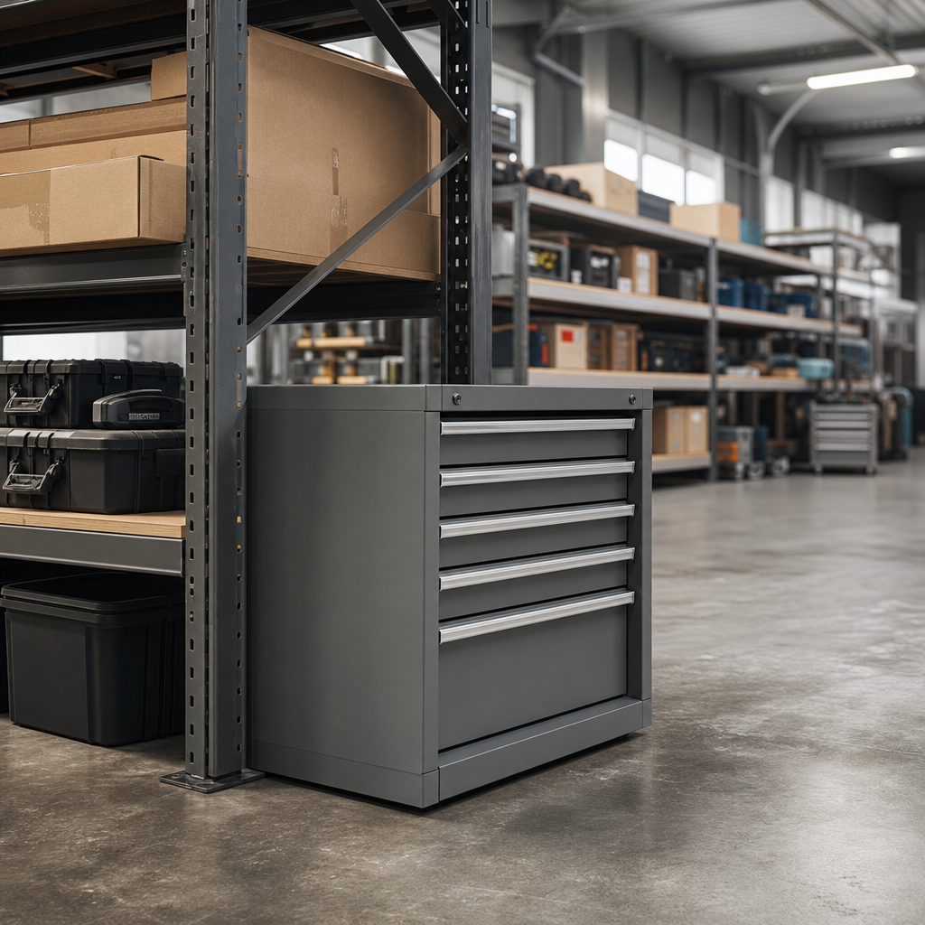 Heavy Duty Steel Drawer Cabinet 600x525x550mm