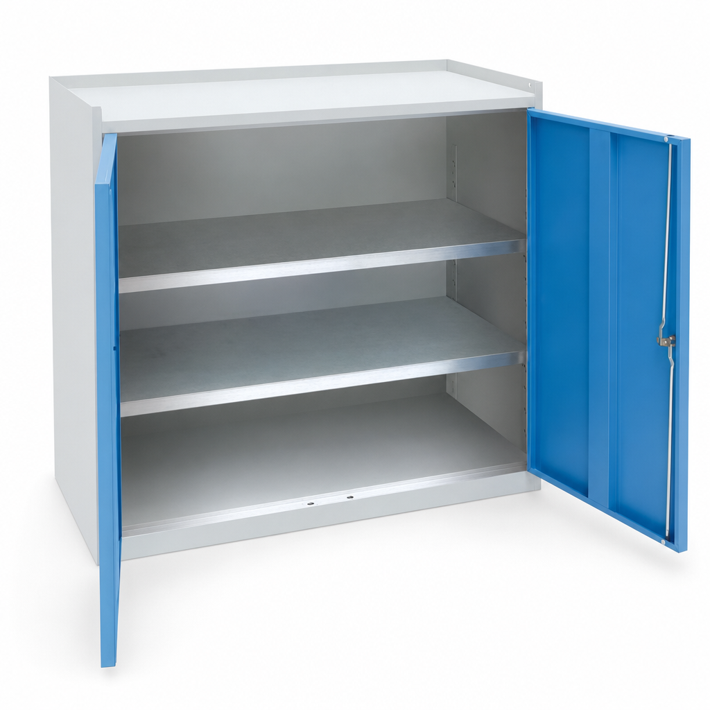 Heavy Duty Steel Tool Cupboard 915x1000x500mm