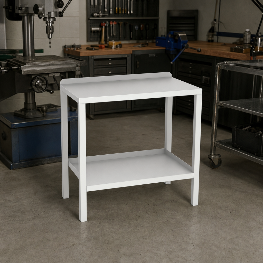 Heavy Duty Steel Top Workbench 910x1000x600mm