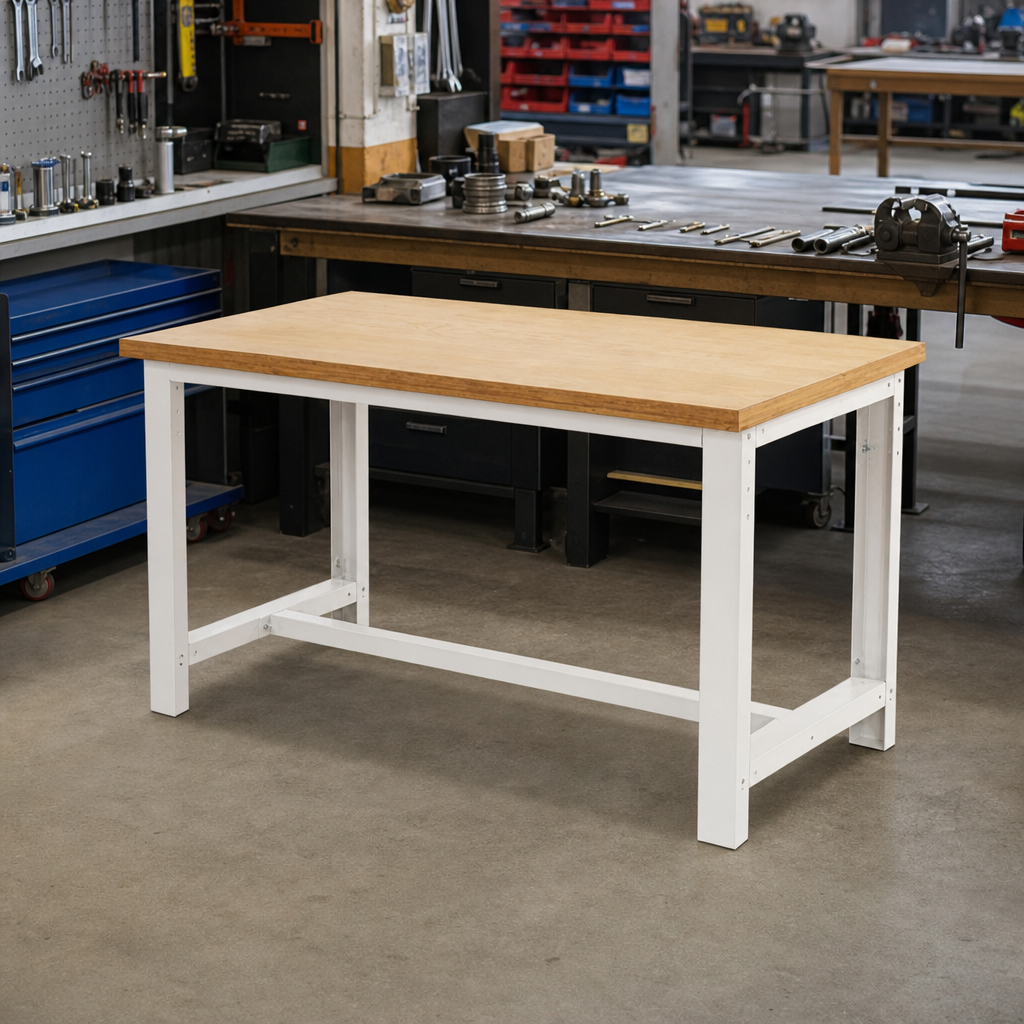 Heavy Duty Steel Workbench with MPX Worktop 840x1500x900mm