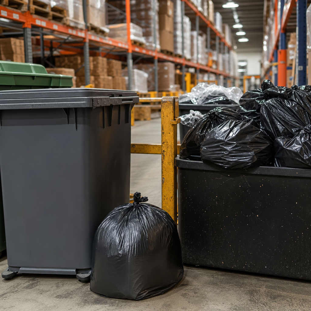Heavy Duty Tear Resistant Refuse Sacks Pack of 100