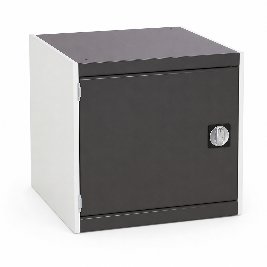 Heavy Duty Tool Cupboard with Perforated Storage Door 600x650x750mm