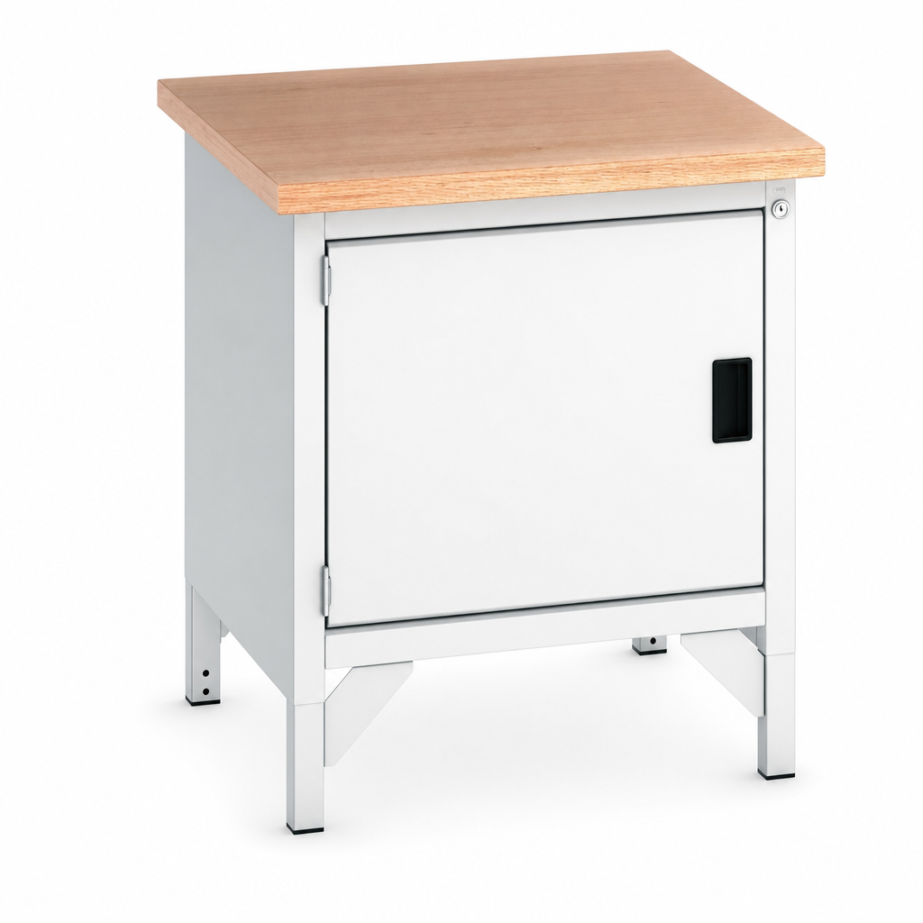 Heavy Duty Workbench with Lockable Cupboard Storage