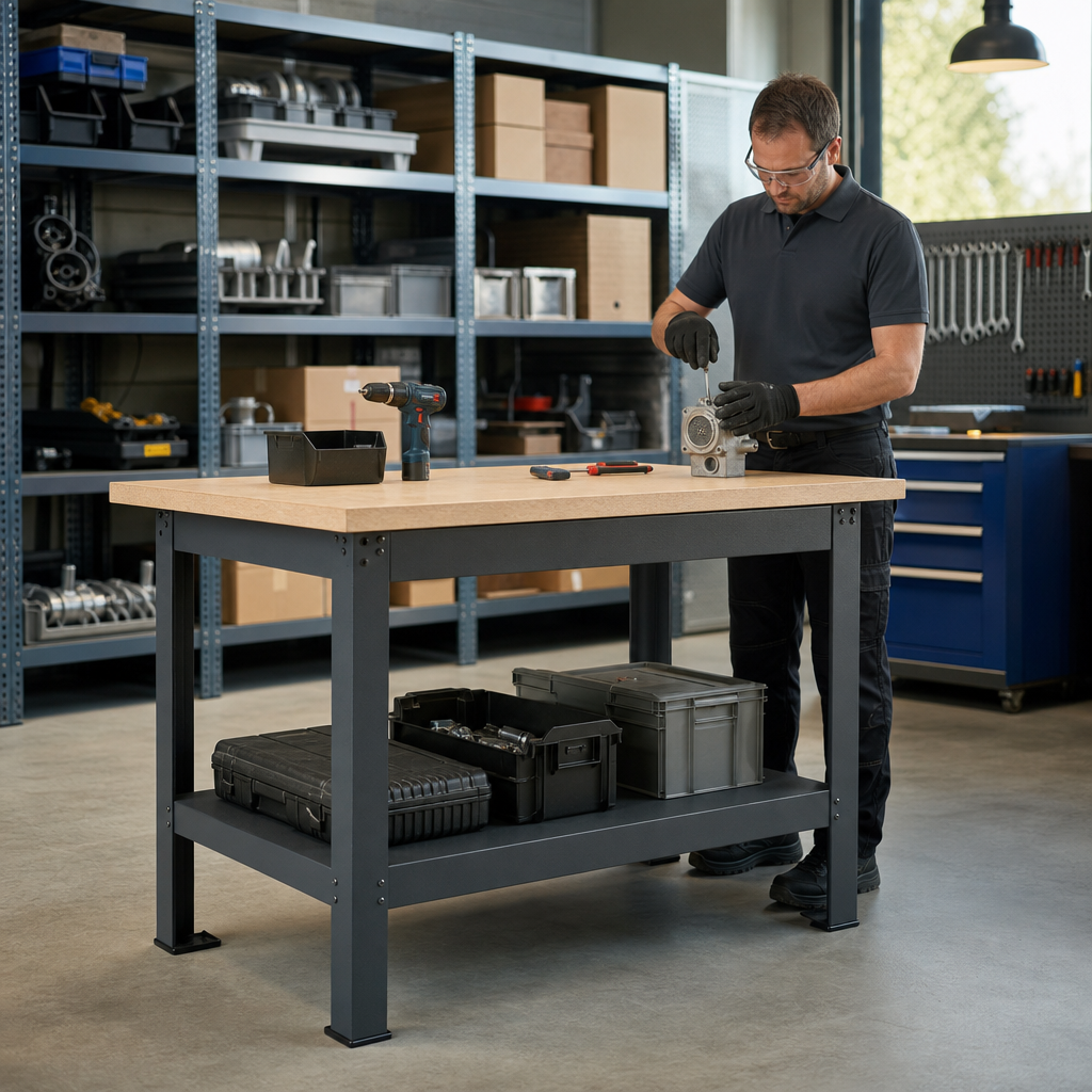 Heavy Duty Workbench with MPX Top 840 x 750 x 750mm