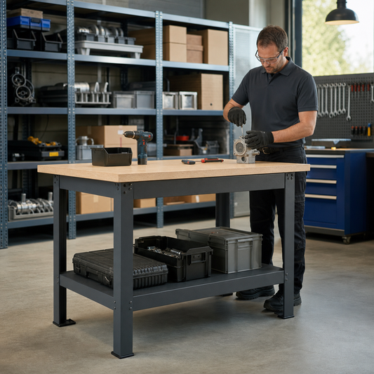 Heavy Duty Workbench with MPX Top 840 x 750 x 750mm