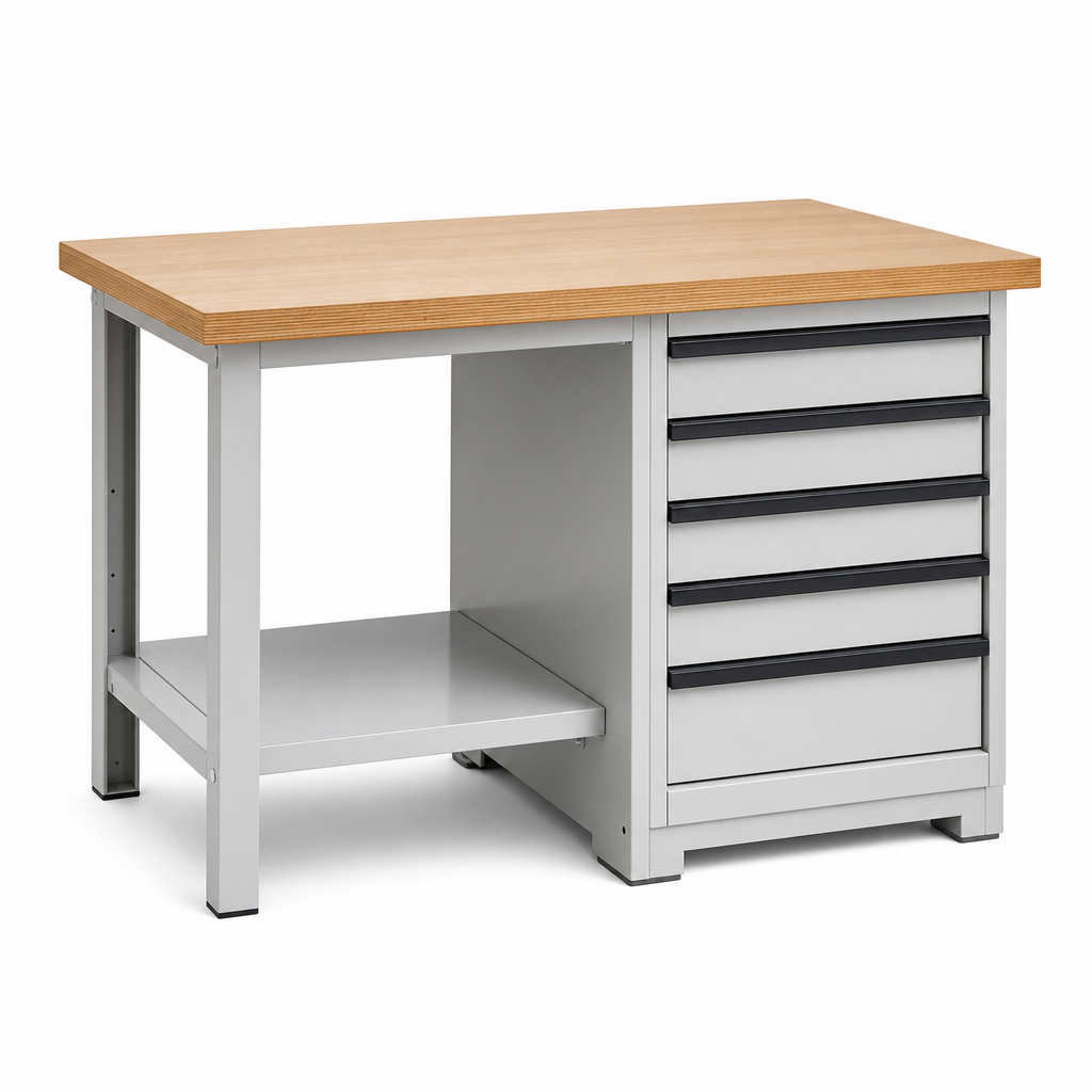 Heavy Duty Workbench with MPX Top and Drawer Storage 840 x 750 x 750mm