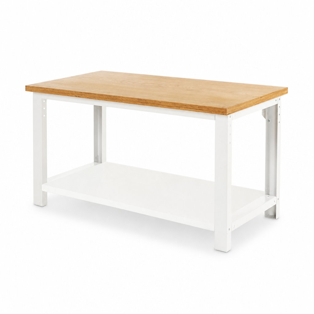 Heavy Duty Workbench with MPX Worktop and Shelf 840x2000x750mm