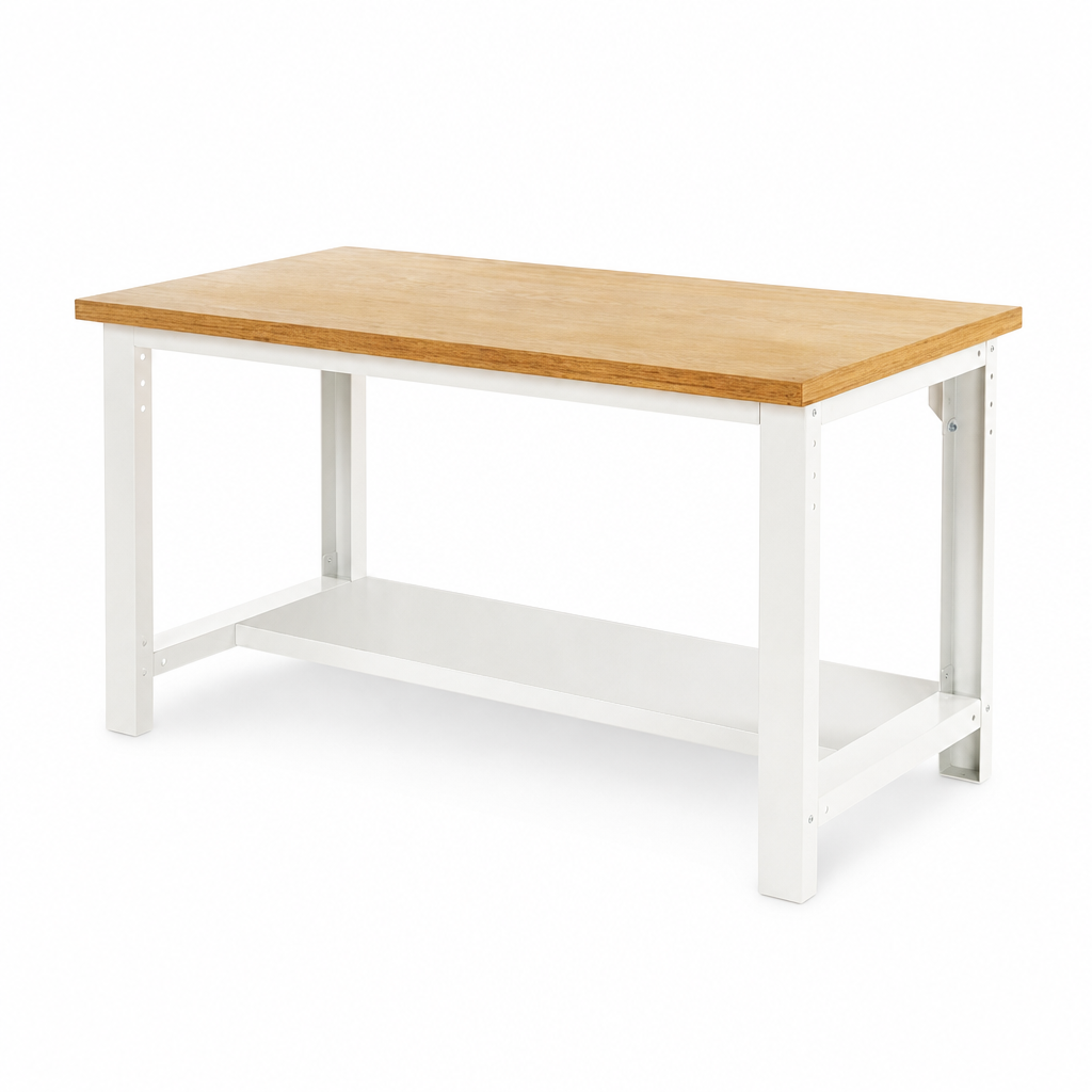 Heavy Duty Workbench with MPX Worktop and Shelf 840x2000x900mm