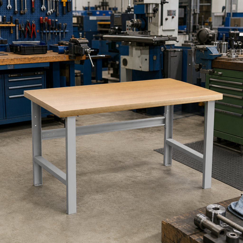 Heavy Duty Workbench with Multiplex Top 1500 x 750mm