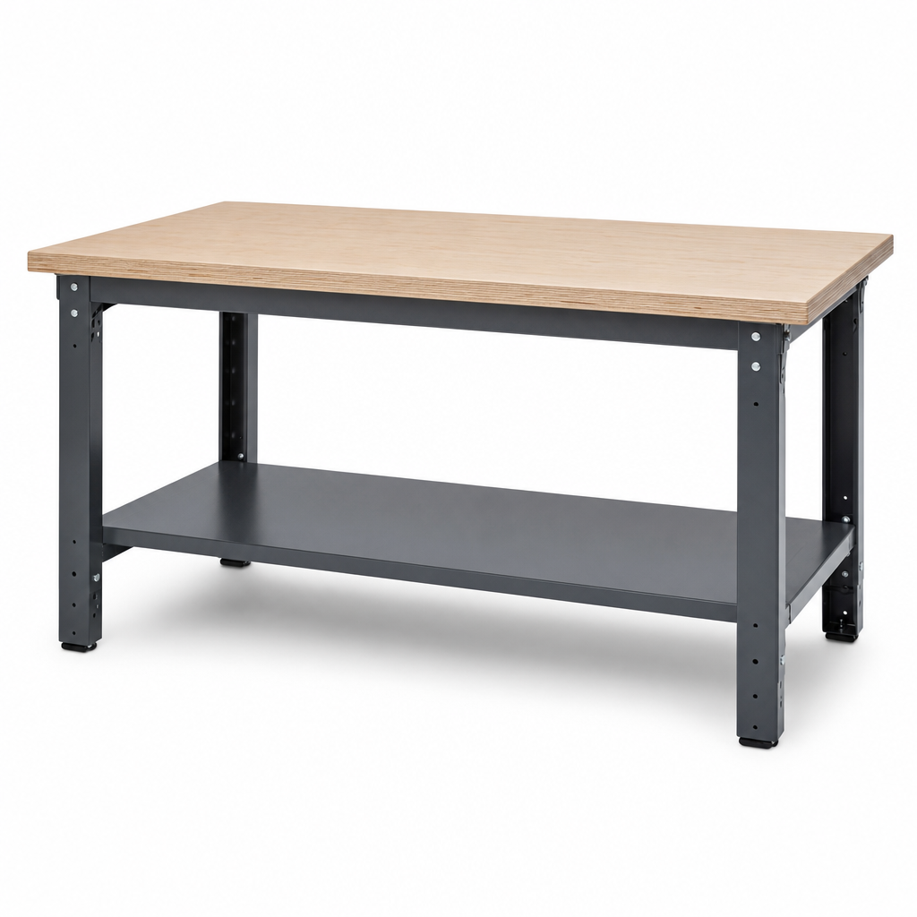 Heavy Duty Workbench with Multiplex Top 1500 x 750mm