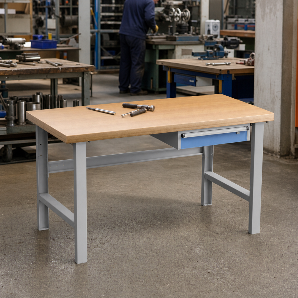 Heavy Duty Workbench with Single Drawer 1500 x 750mm