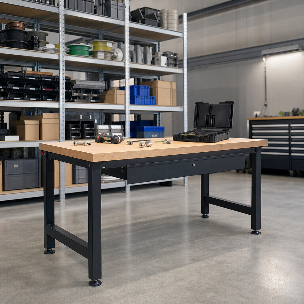 Heavy Duty Workbench with Single Drawer 1500 x 750mm