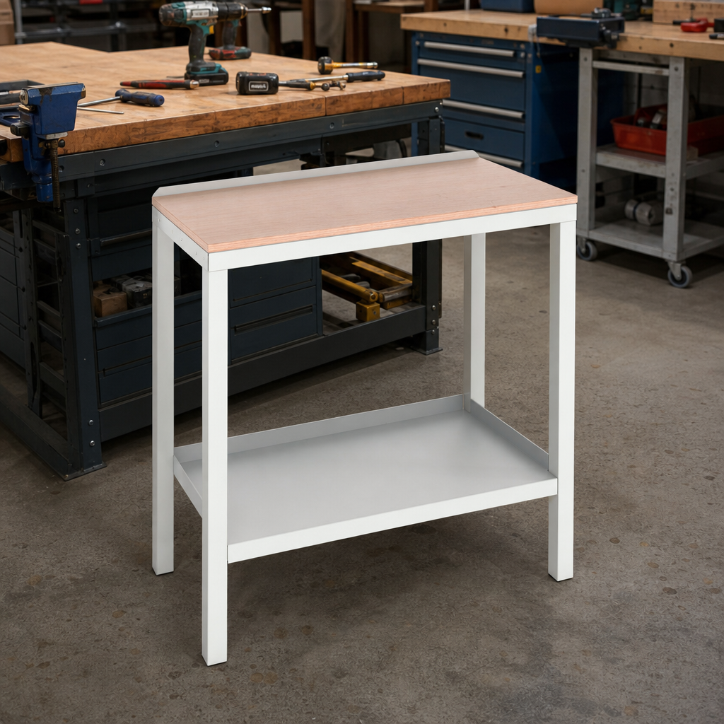 Heavy Duty Workbench with Wooden Worktop 1000 x 600mm