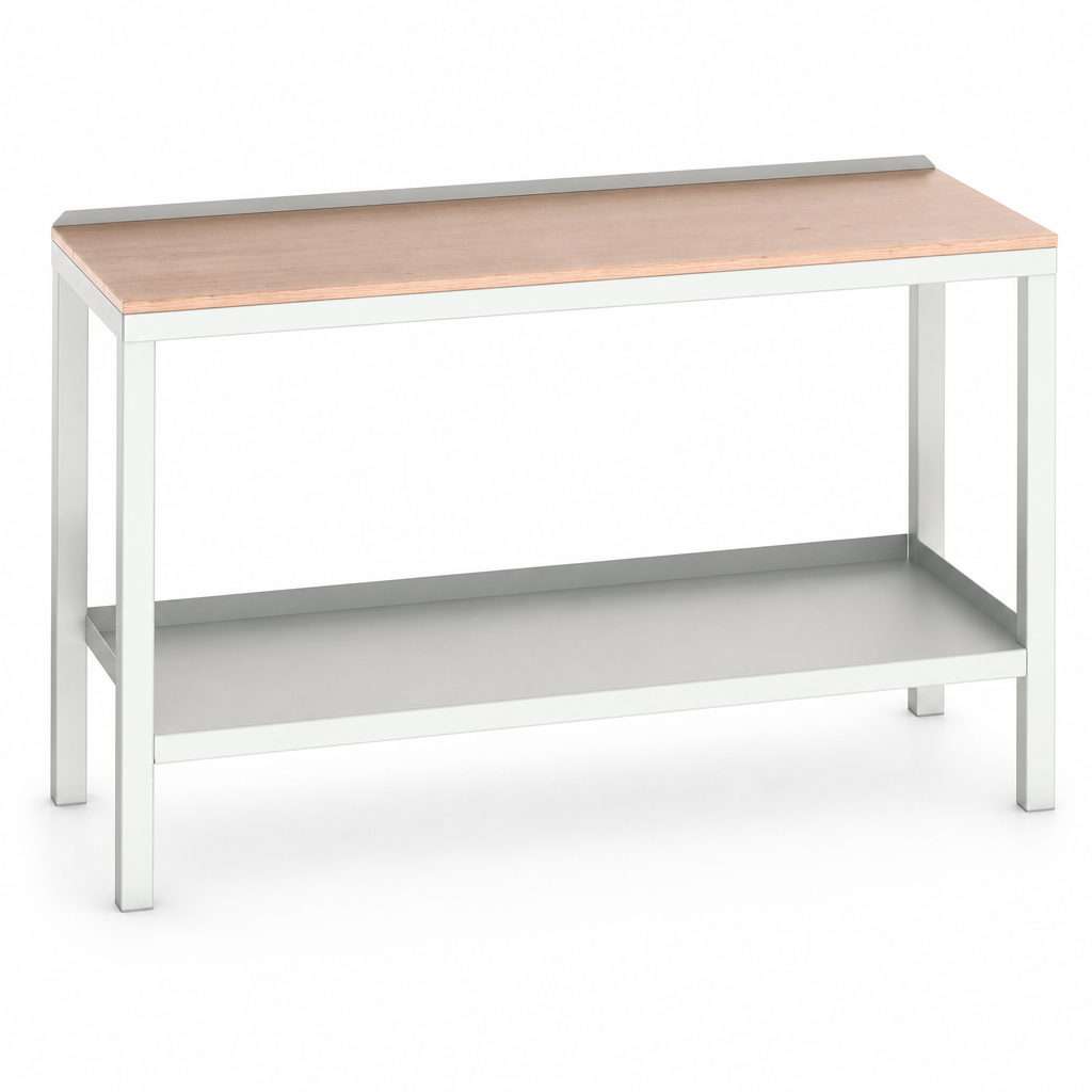 Heavy Duty Workbench with Wooden Worktop 930 x 1500 x 600mm