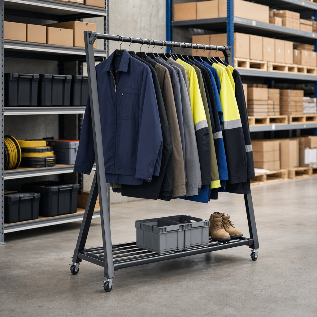 Heavy Duty Z Frame Garment Rail