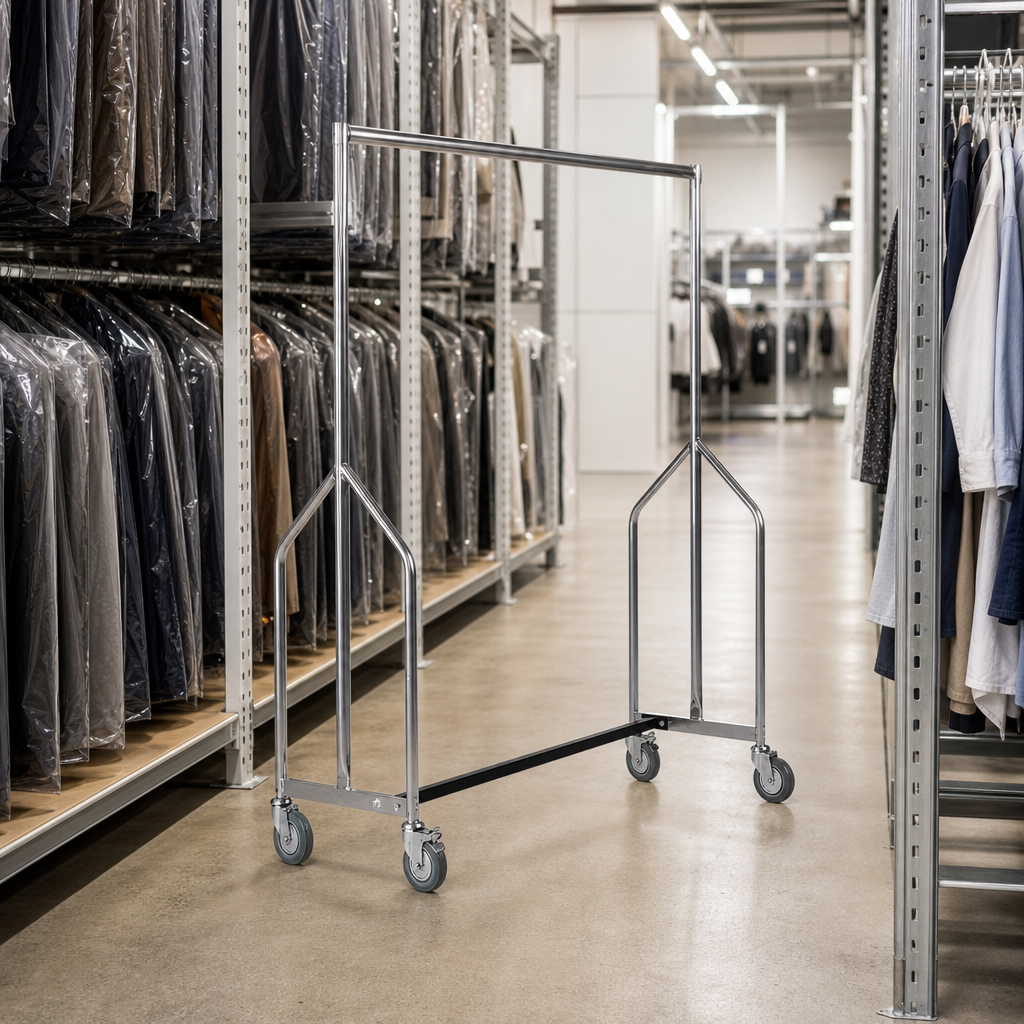 Heavy Duty Z Frame Garment Rail