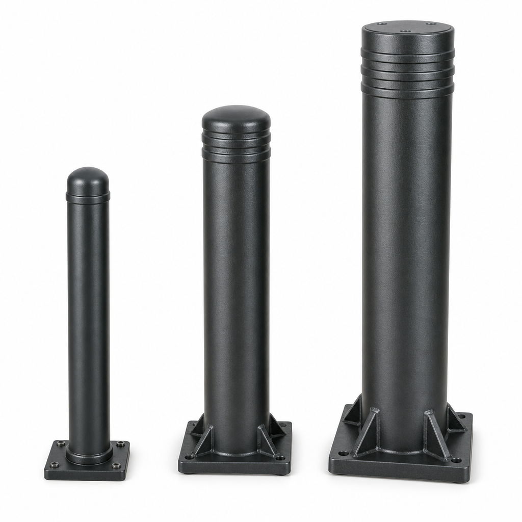 Heavy, Medium and Extra Heavy Duty Steel Traffic Bollards