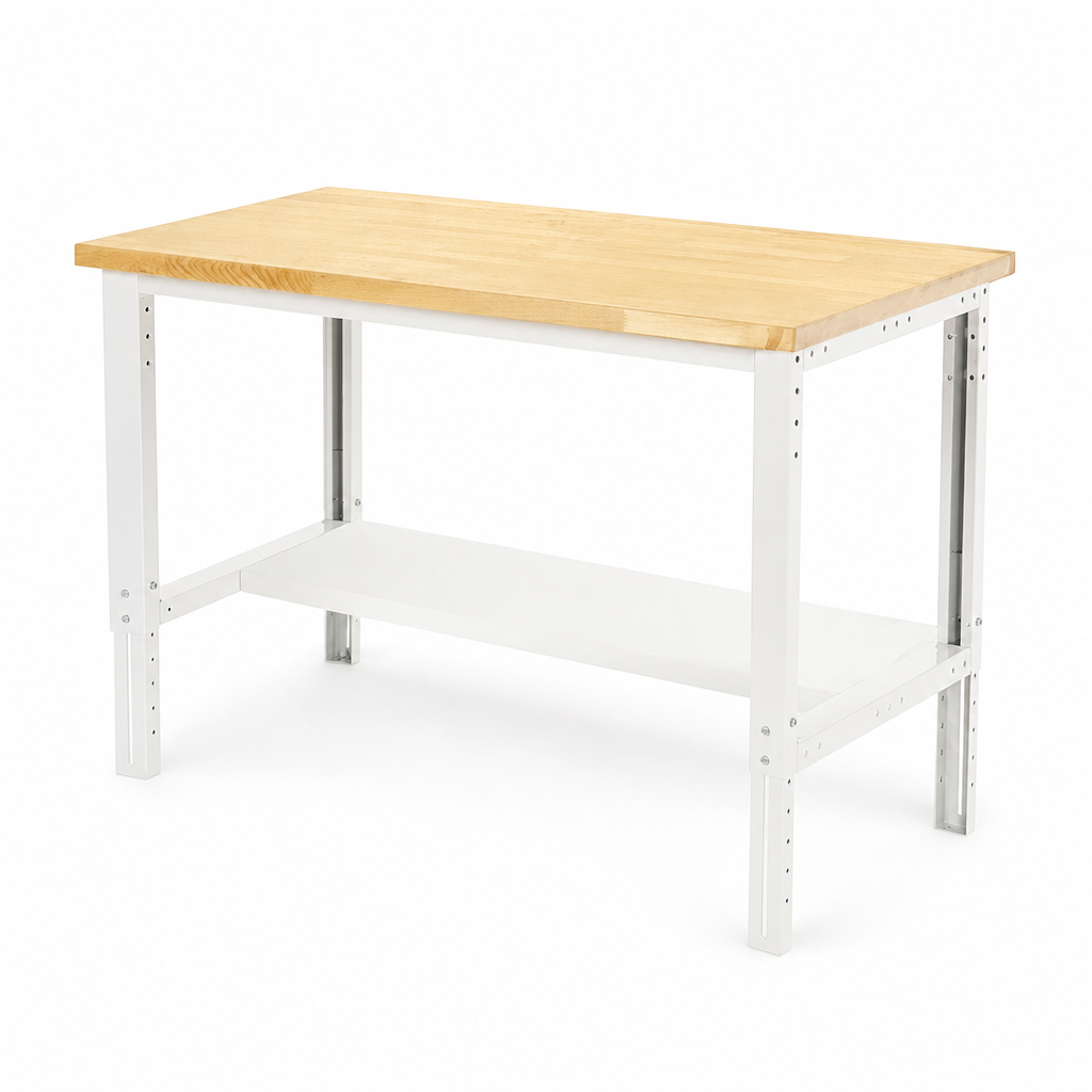 Height Adjustable 1-Shelf MPX Workbench 1500 x 900mm
