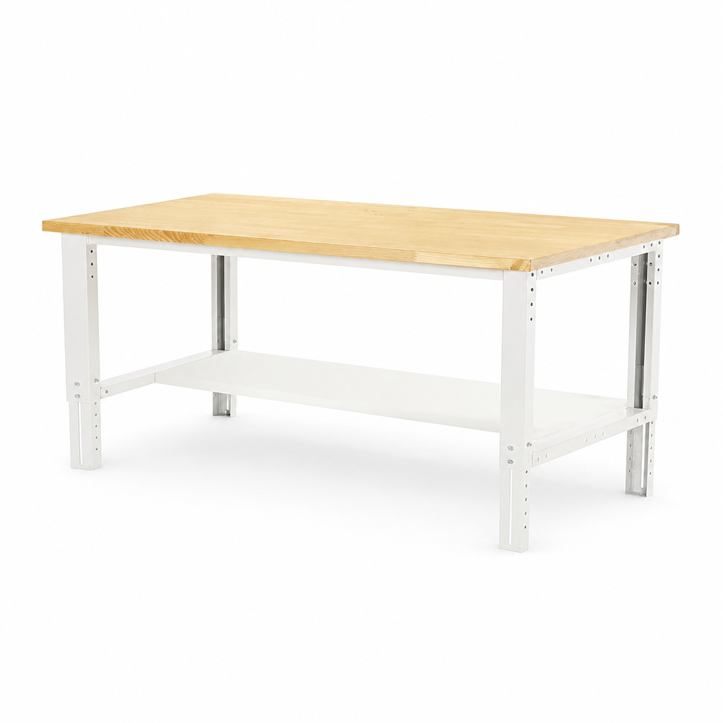 Height Adjustable 1-Shelf MPX Workbench 2000 x 750mm