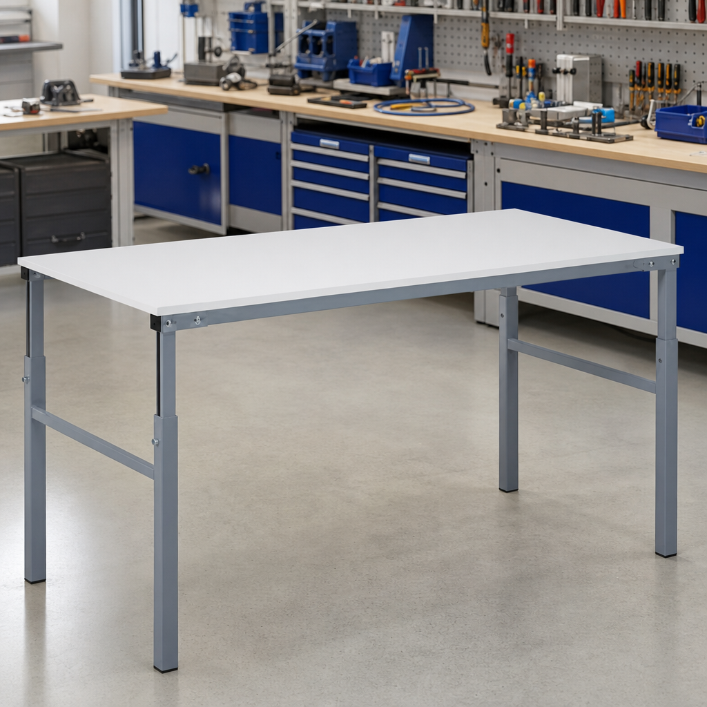 Height Adjustable Workbench 650-900mm