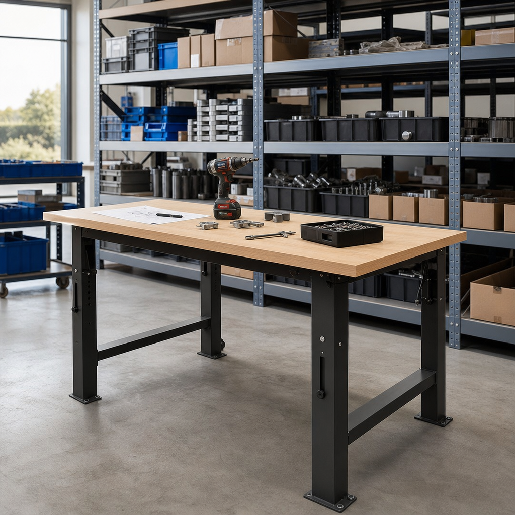 Height Adjustable Workbench 650-900mm