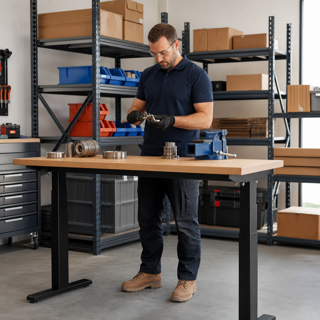 Height Adjustable Workbench 780-930 x 1500 x 600mm