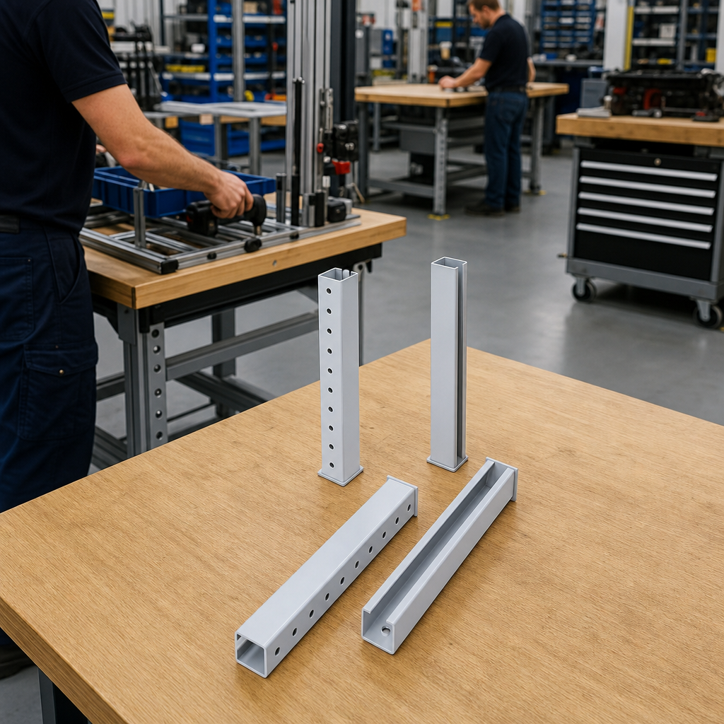 Height Adjustable Workbench Leg Kit 940–1040mm