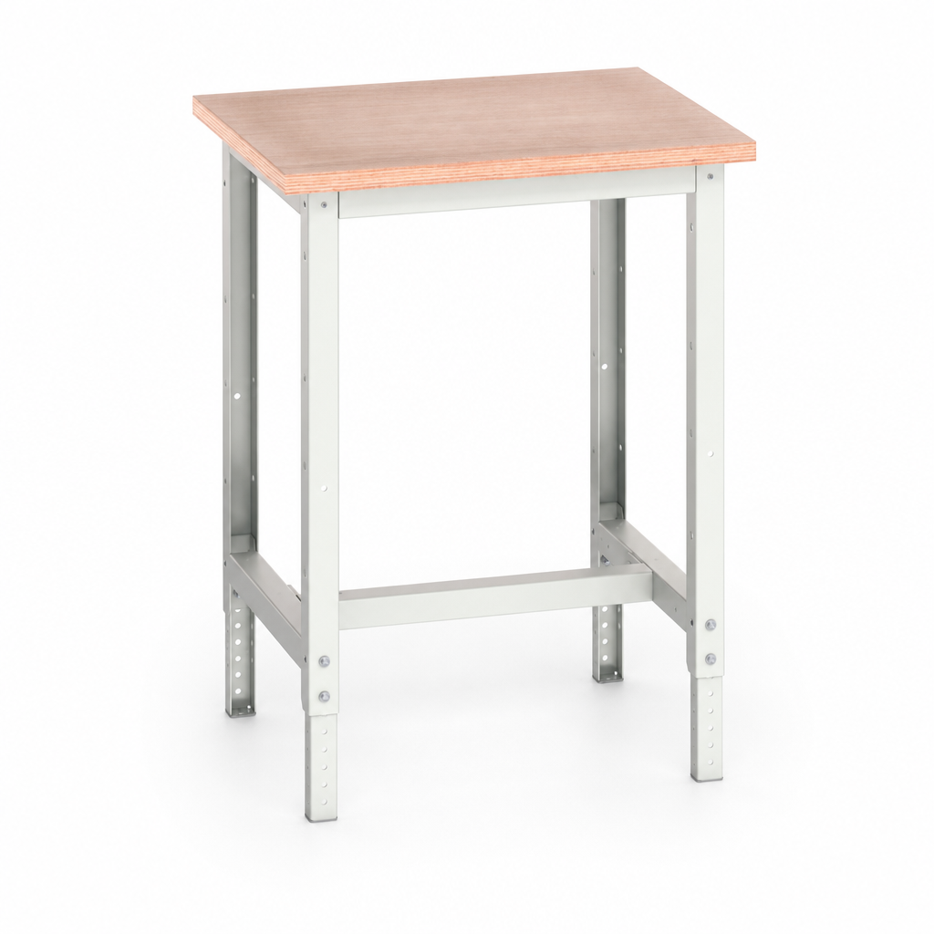 Height Adjustable Workbench with Choice of Worktop 780-930x700x600mm